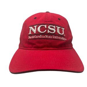 North Carolina State University Wolfpack NCSU The Game Split Bar Hat Cap Dad